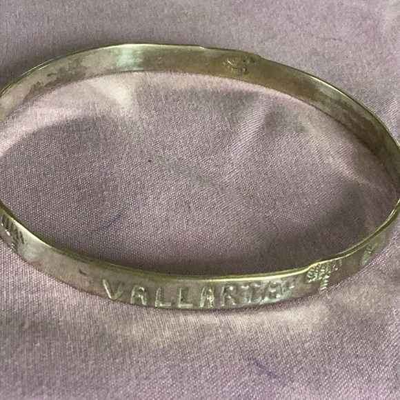 Nice bangle bracelet from Mexico real silver and nice design - Picture 1 of 3